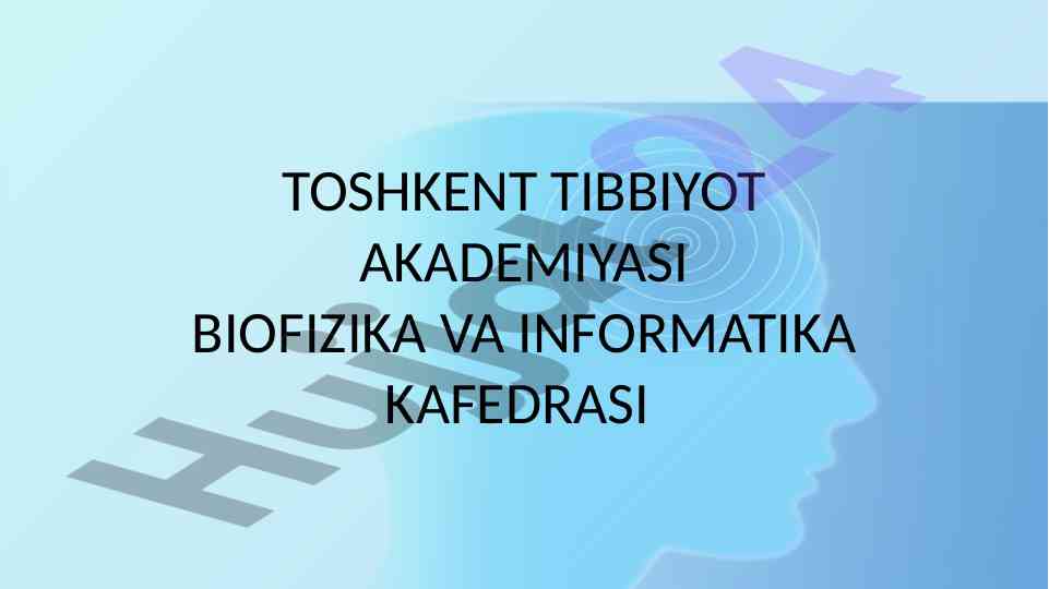 Elektromagnit to’lqinlarning organizmga ta’siri