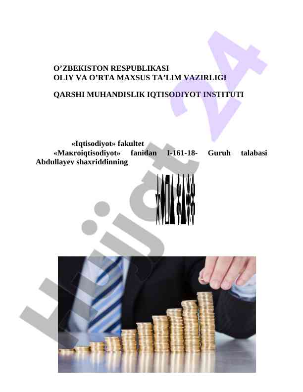 Pul kredit siyosati tahlili va strategik maqsadlar
