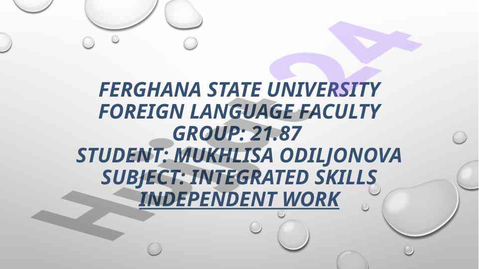 Understanding talent: natural abilities and skills