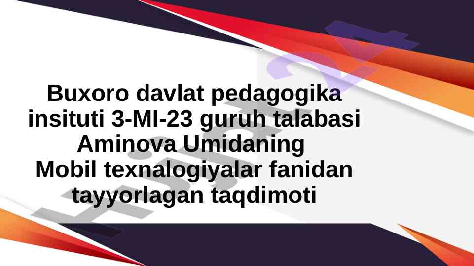 Mobil ilova yaratish delphi tili bilan