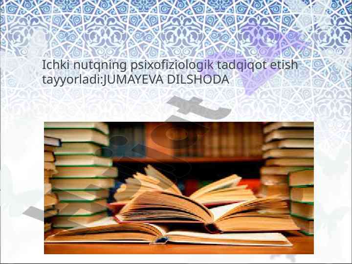 Psixofiziologik tadqiqotlarda nutq uslublari