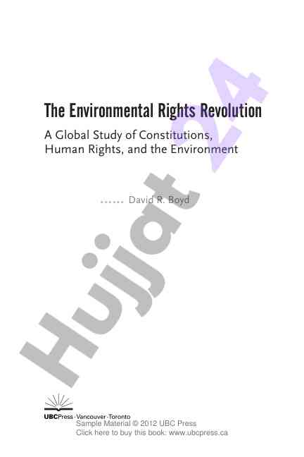 The environmental rights revolution in human rights