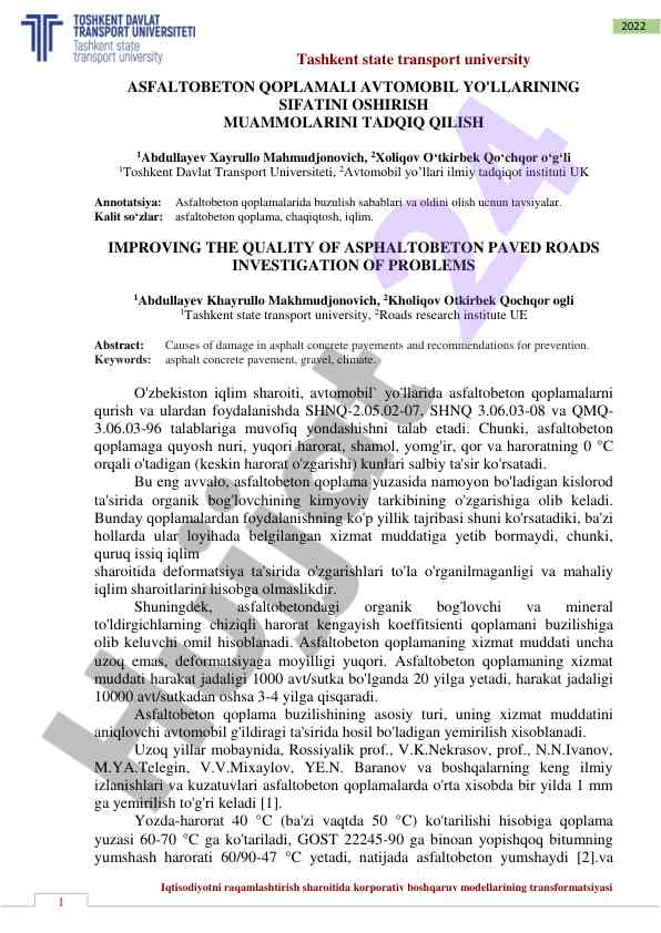 Iqtisodiyotni raqamlashtirish va boshqaruv modellari