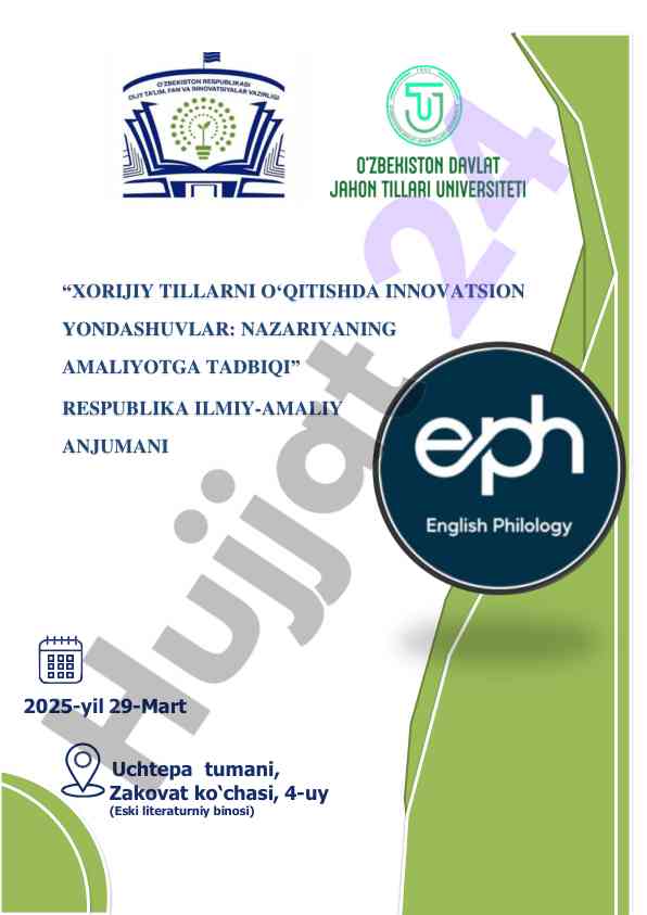Xorijiy tillarni o‘qitishda innovatsion yondashuvlar