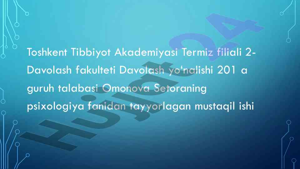 Tarbiyaviy ta’sir etish usullari va vositalari