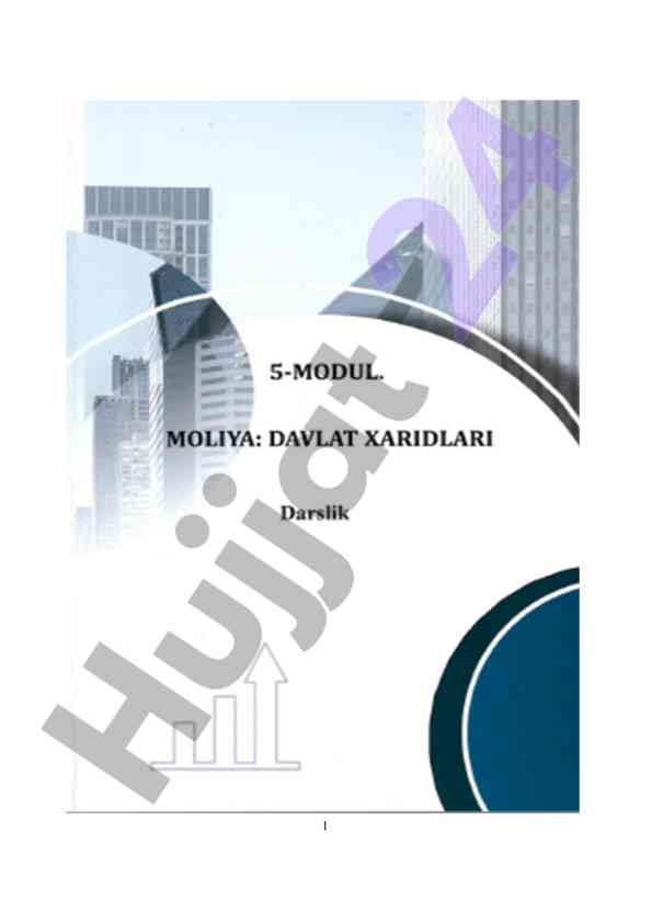 Moliya: davlat xaridlari darsligi