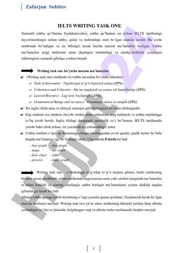 Ielts writing task one guide for effective preparation