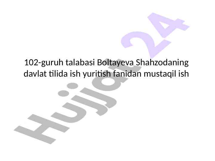 Badiiy metod va adabiy yo’nalish tushunchasi