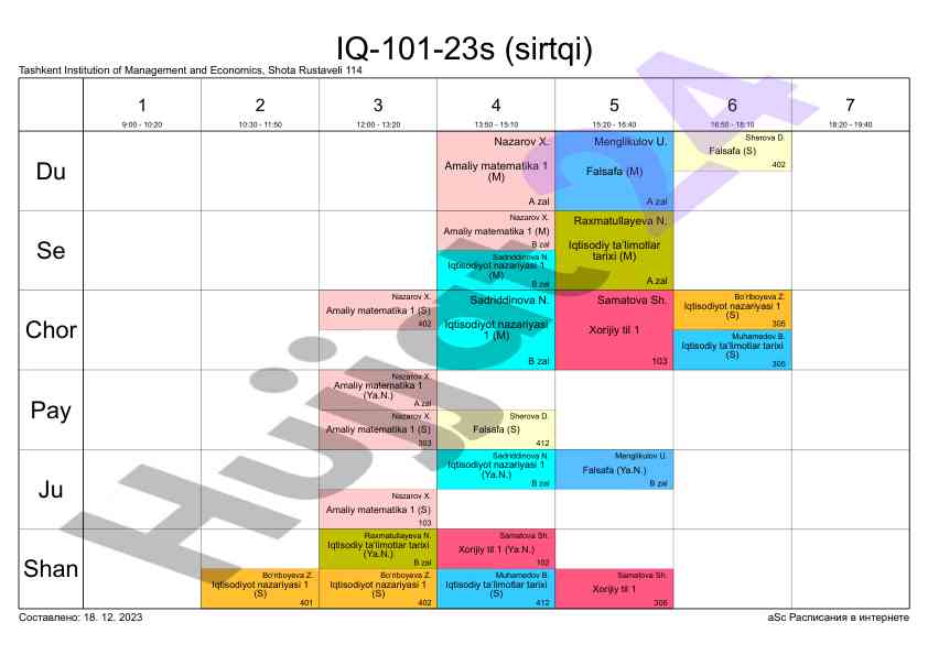 Amaliy matematika 1 dars rejasi