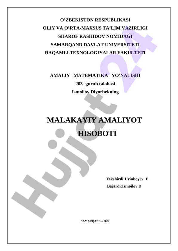 Chiziqli bo’lmagan tenglamalar sestemsi vositasida matematik modellar