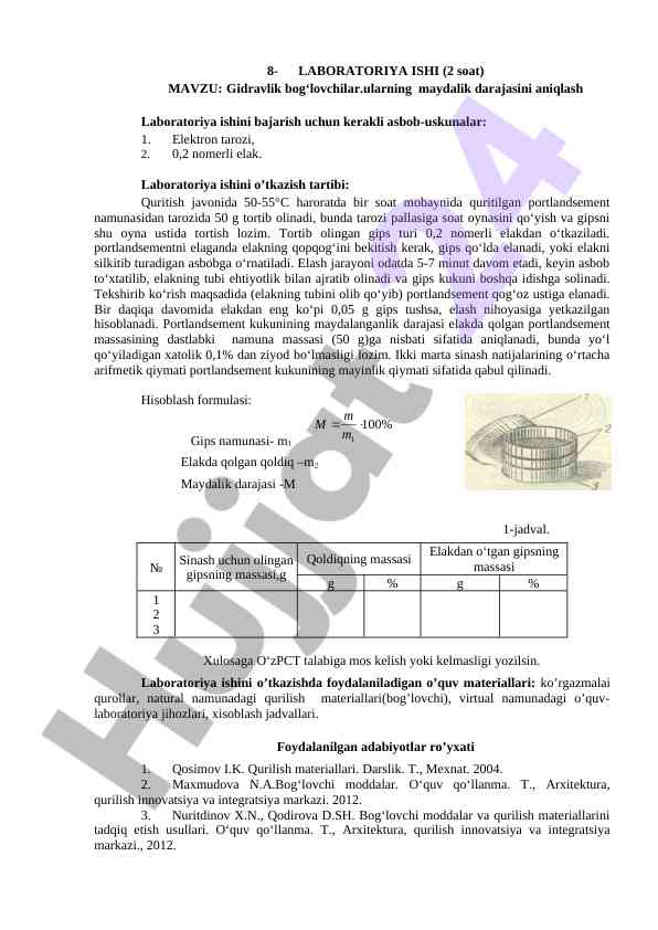 Gidravlik bog‘lovchilarni aniqlash usullari