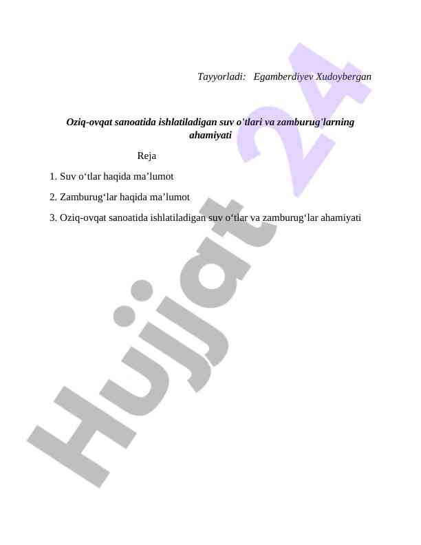 Ahmad algae va mushrooms in food industry