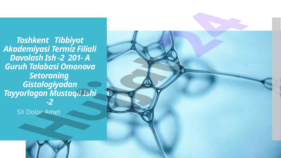 Hazmlanish jarayonining endokrin boshqarilishi