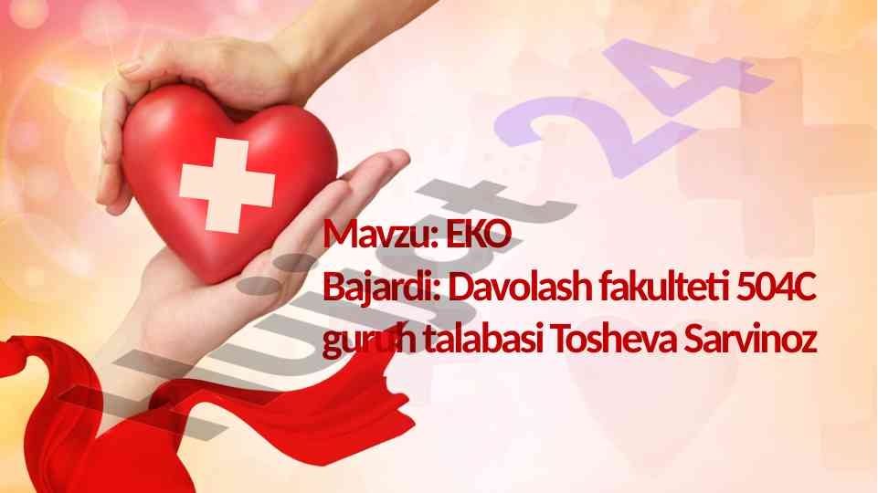 Eko davolash usullari bilan bepushtlikni davolash
