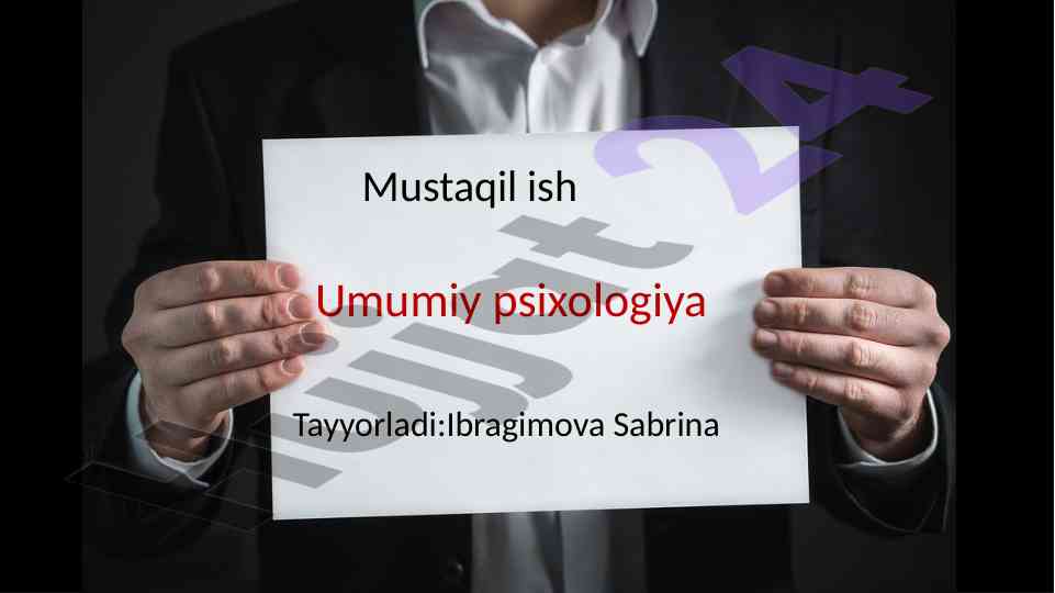Psixologiya fanining maqsadlari va vazifalari