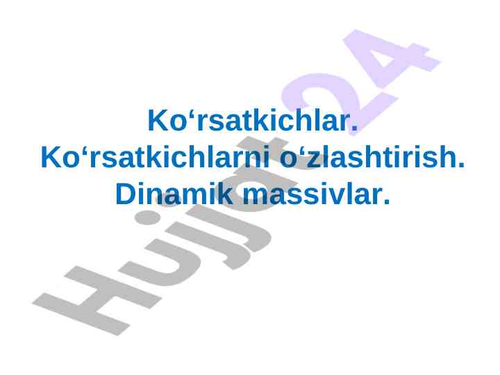 O‘rnatish jarayonlari va ularning ahamiyati