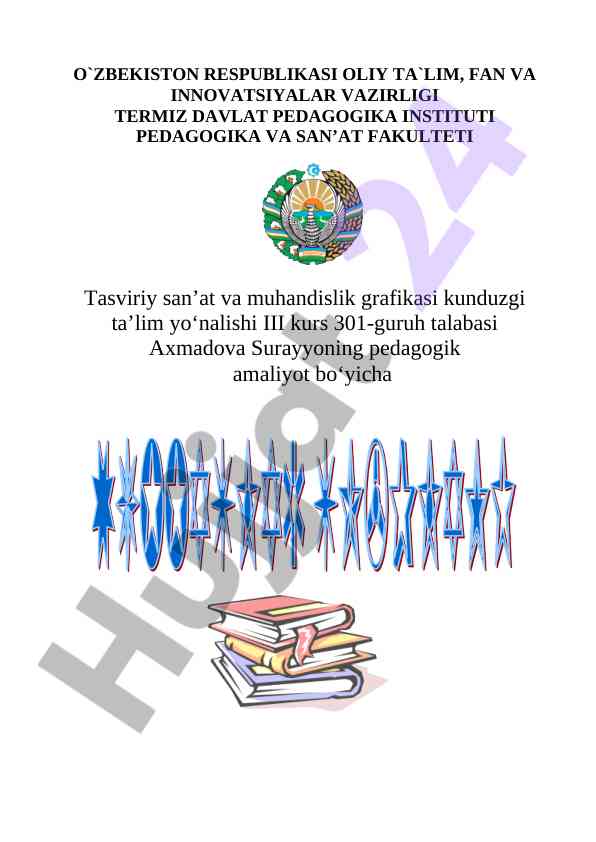 Pedagogik amaliyot oddiy yondashuvlar va natijalar
