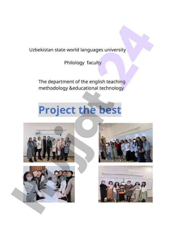 English teaching methodology for different grades