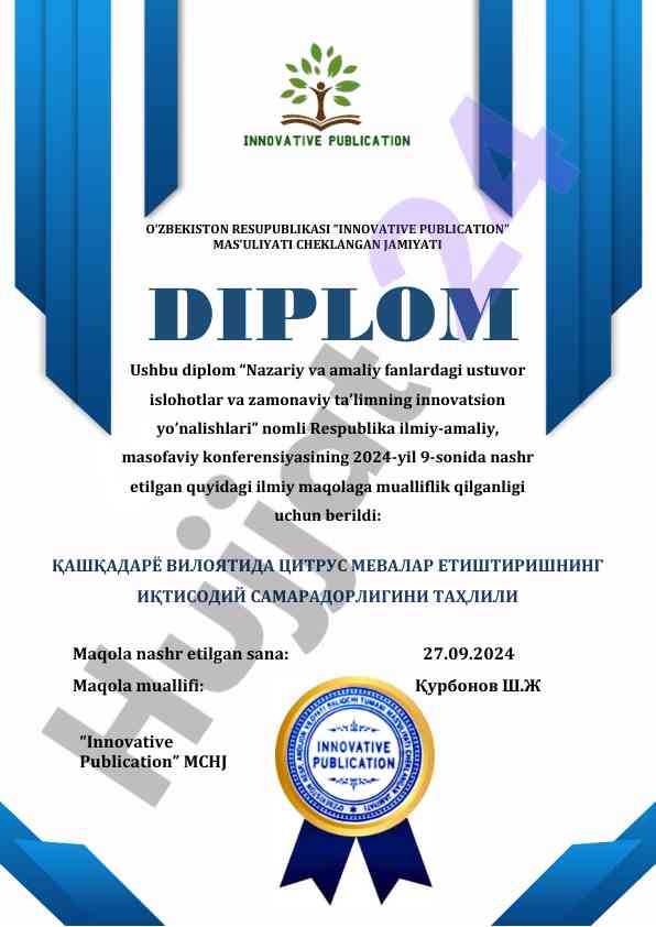 Innovatsion ta'lim yo'nalishlari va islohotlar