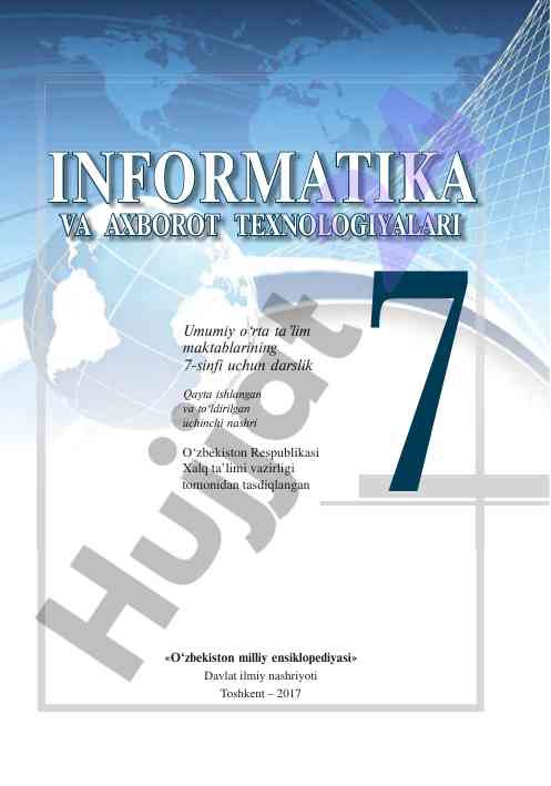 Informatikada axborot texnologiyalari darslik