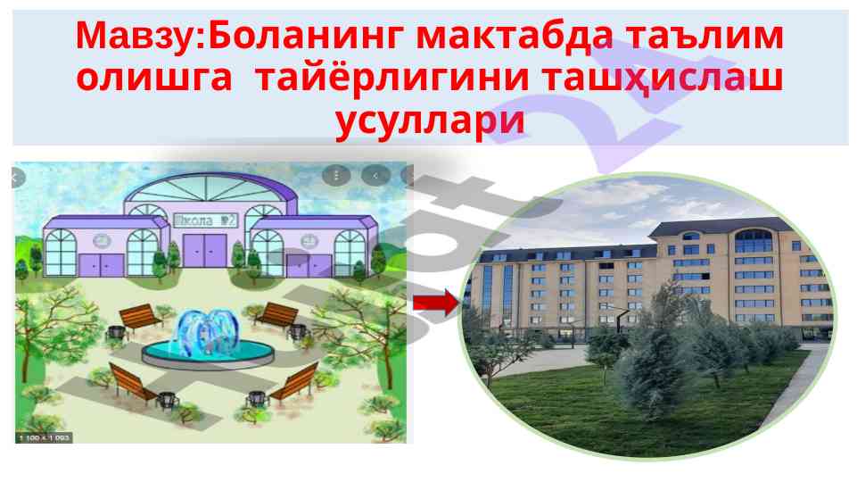 Bolalarning maktabda ta'lim olishga tayyorligi