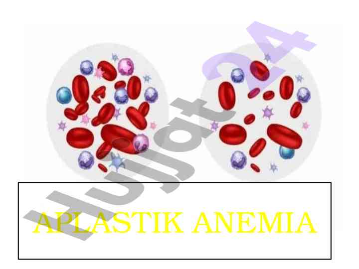 Aplastik anemiya: kasallik asoslari va tarqalishi