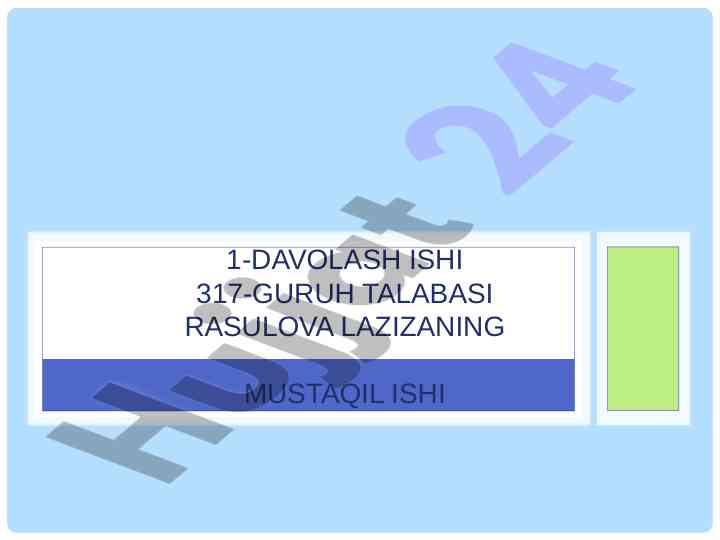 Shaxs aksentuatsiyasi va hukmlar tahlili