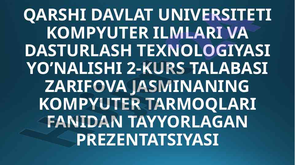Elektron pochta xizmati va pochta serverlari