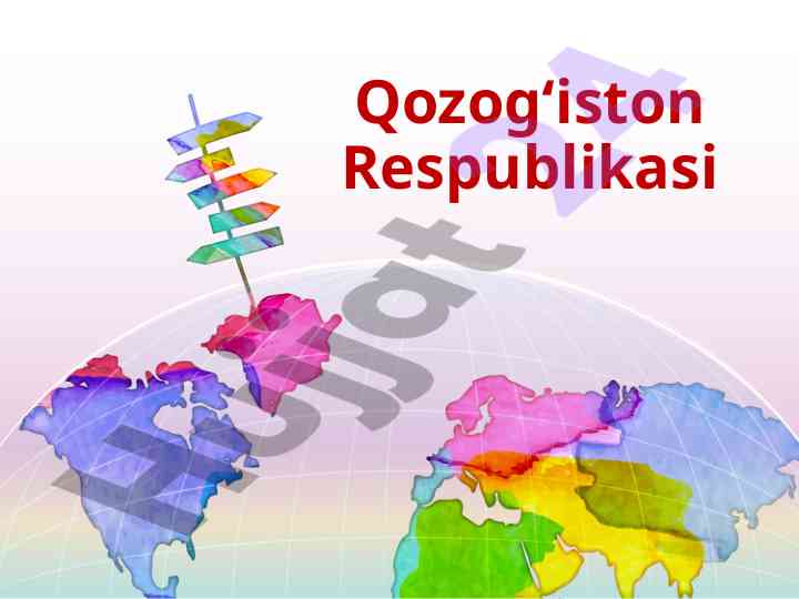 Qozog‘iston tabiiy resurslari va sanoati