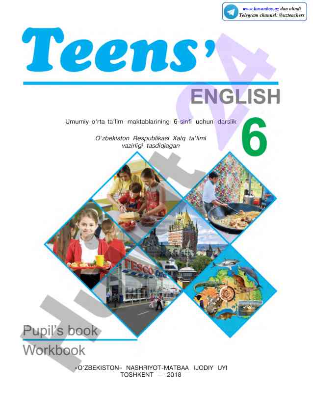 Teens’ english 6 darslik tavsifi