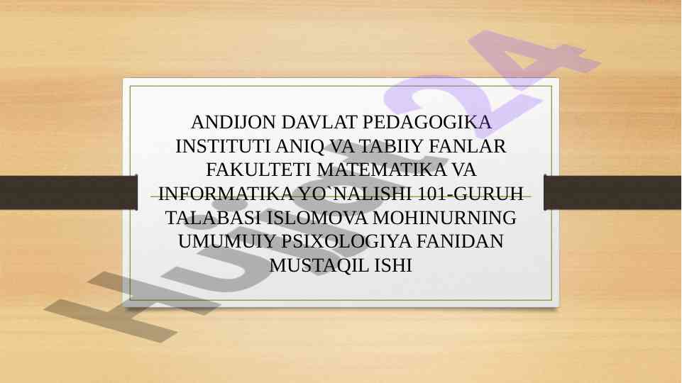 Pedagogik qobiliyatlar tushunchasi va turlari