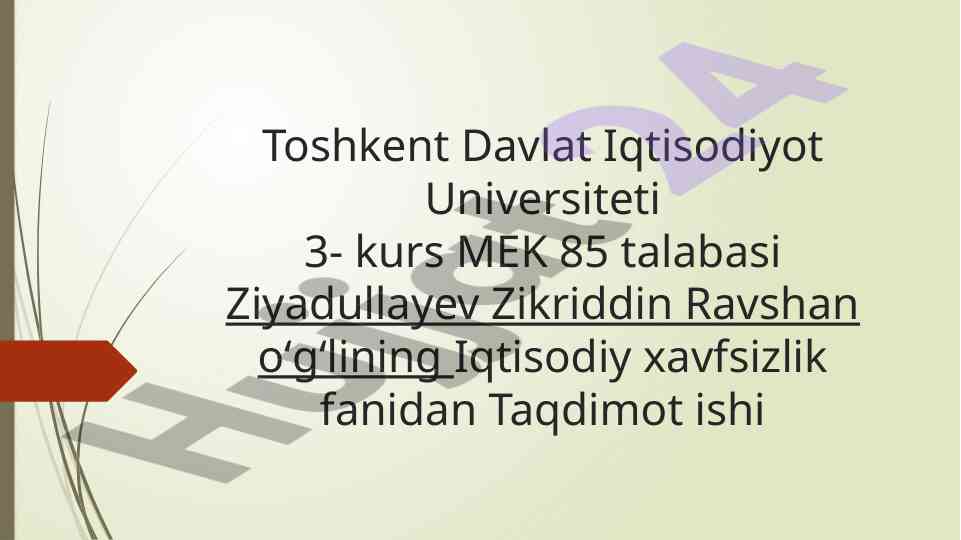 Davlatning tashqi iqtisodiy faoliyatini tartibga solish