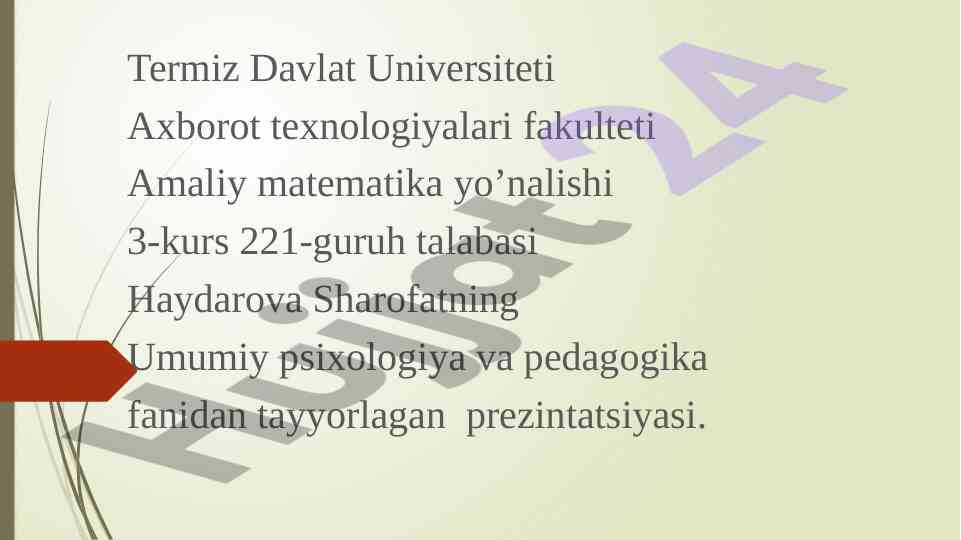 Elektron pedagogika asoslari ta'lim jarayoni