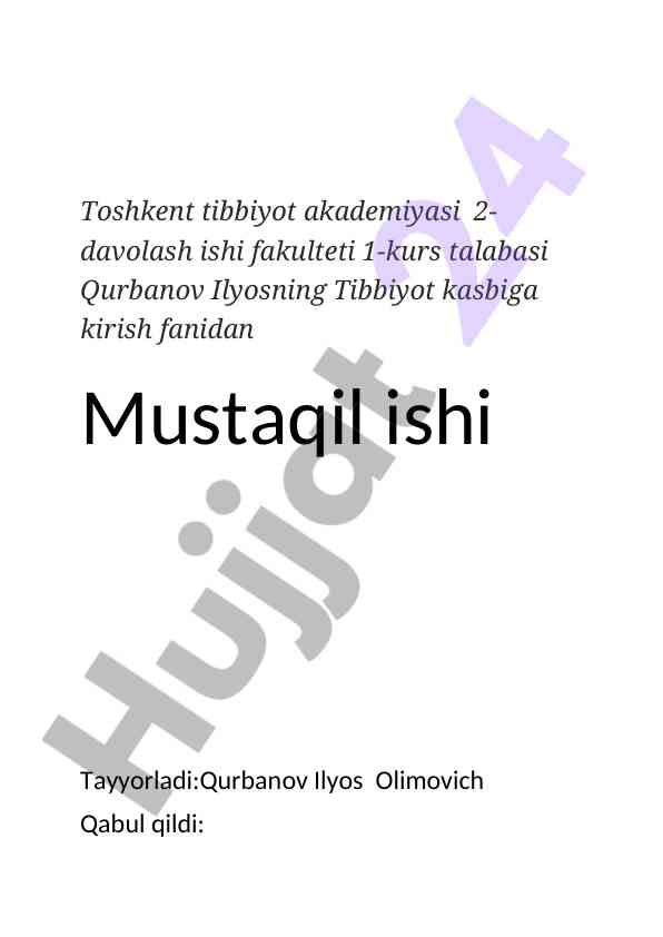 Yurak qontomir tuzimi kasalliklarida bolalar parvarishi