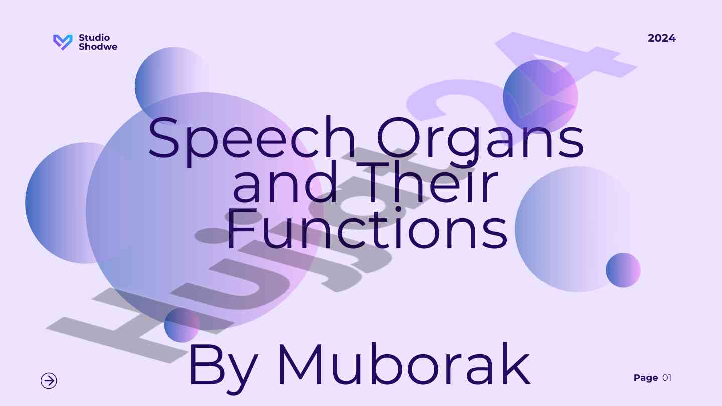Understanding speech organs and their functions