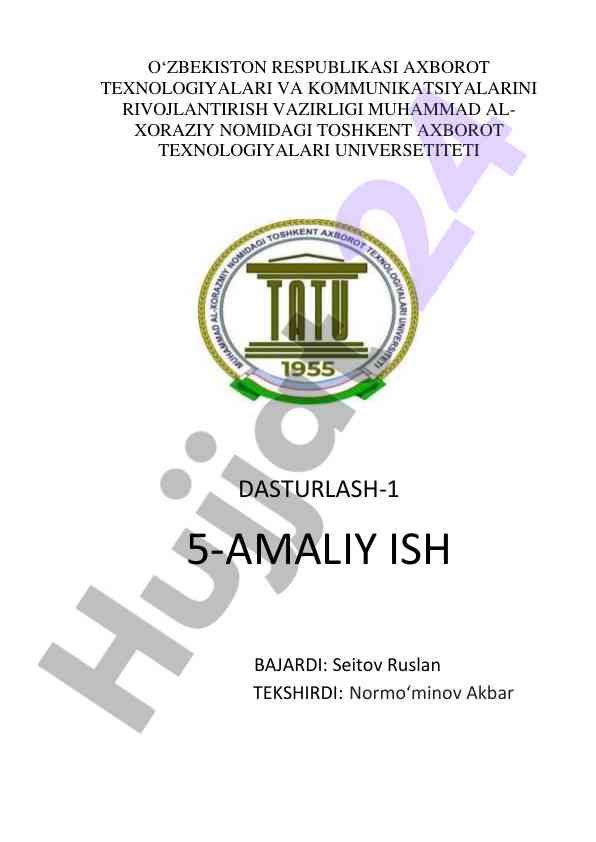 Tekstli fayllar yaratish va ularni qayta ishlash