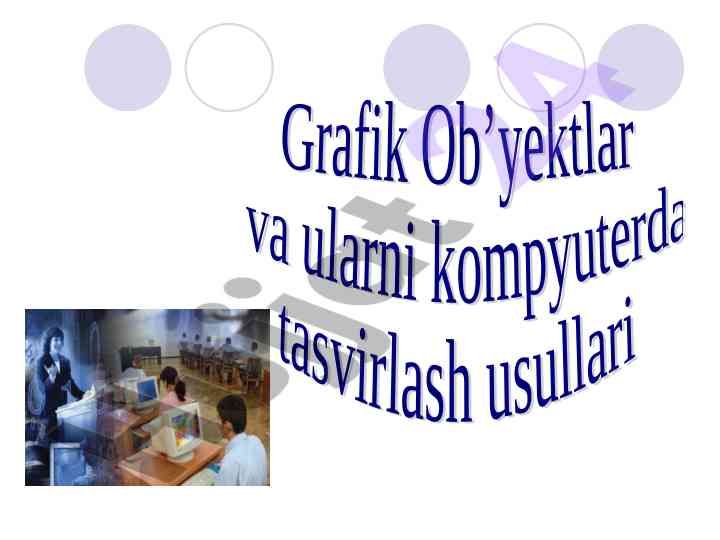 Kompyuter grafikasi: o‘quv qo‘llanma