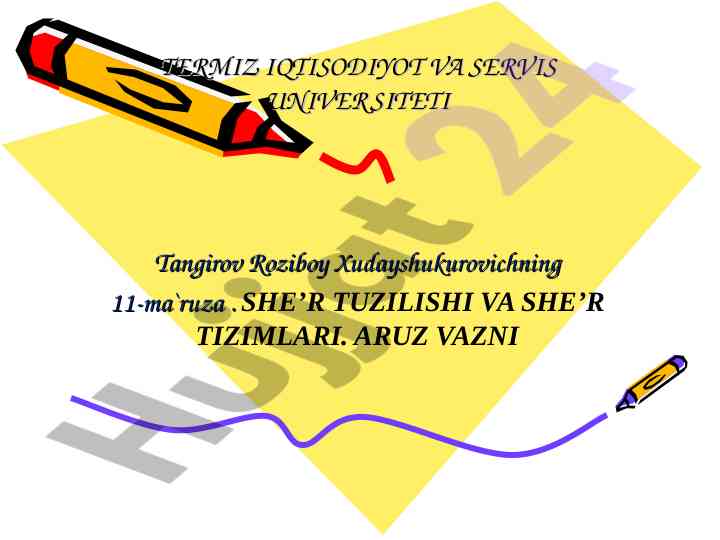 She'r tuzilishi va she'r tizimlari