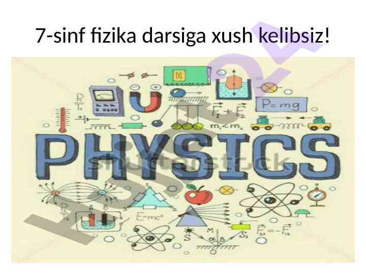Kinematika asoslari va moddiy nuqta tushunchasi