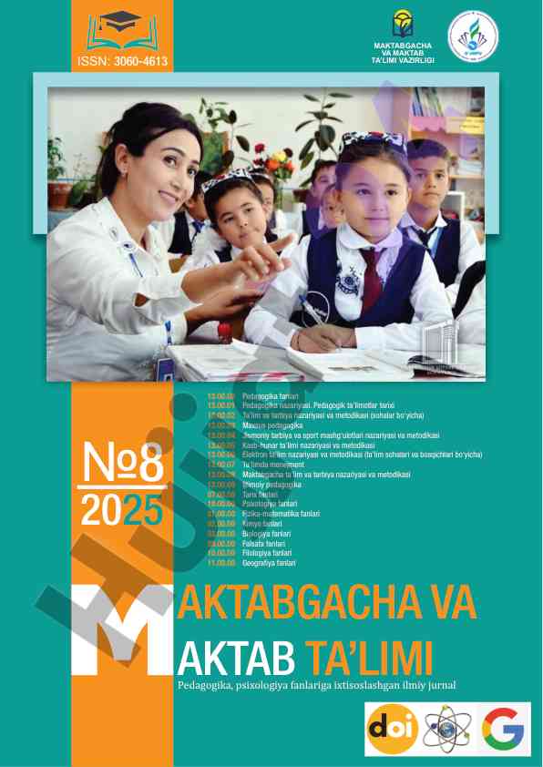 Aktabgacha va aktab ta'limi pedagogikasi