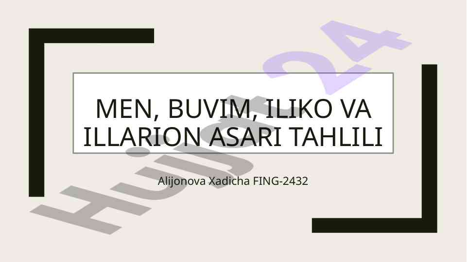 Tahlil o‘quv qo‘llanmasi: nodar dumbadze asarlari