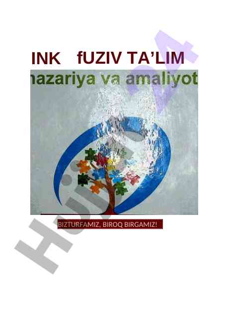 Inklyuziv ta'lim: nazariya va amaliyot