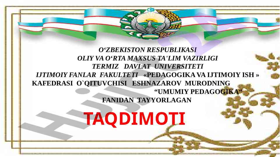Qobiliyat va pedagogik qobiliyat haqida tushuncha