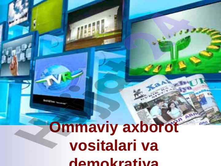 Ommaviy axborot vositalari va demokratiya