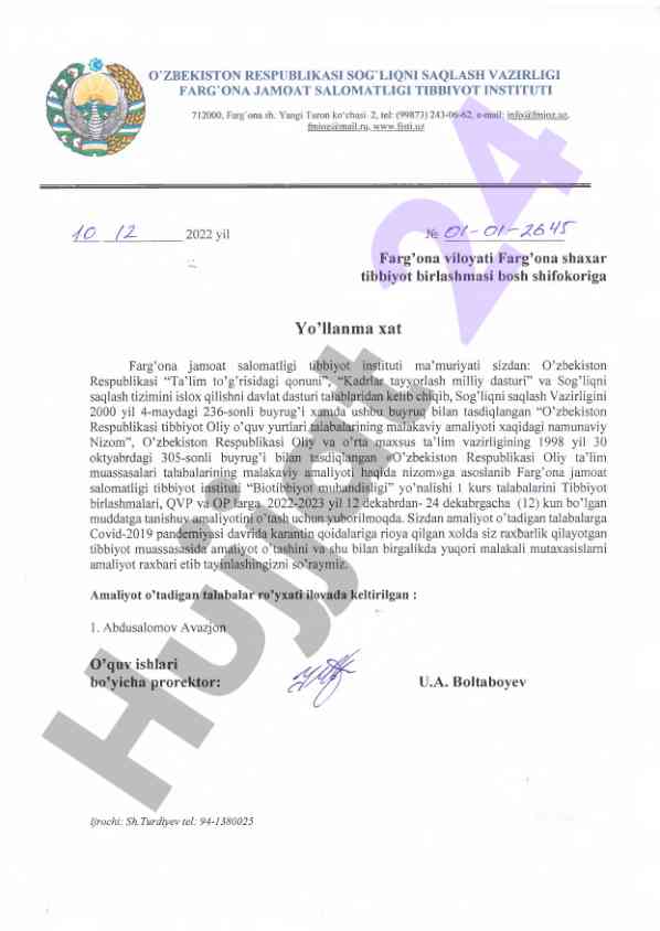Sog'liqni saqlash tizimidagi o'zgarishlar