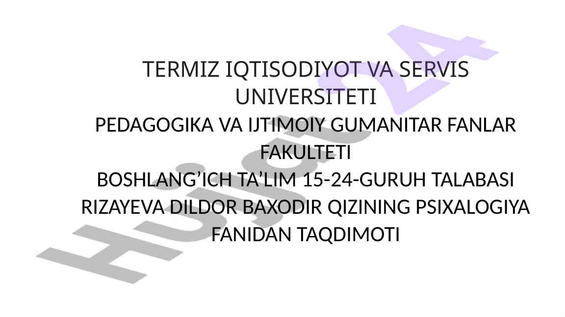 Psixologiyaning tarixi va asosiy bosqichlari