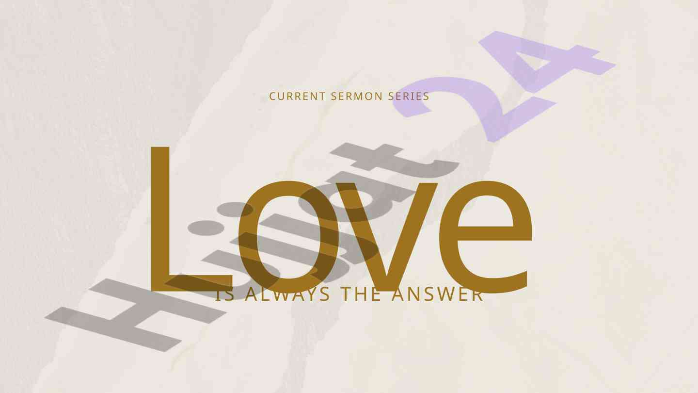 Love and forgiveness in healing and restoration