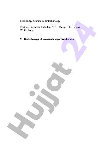 Biotechnology of microbial exopolysaccharides