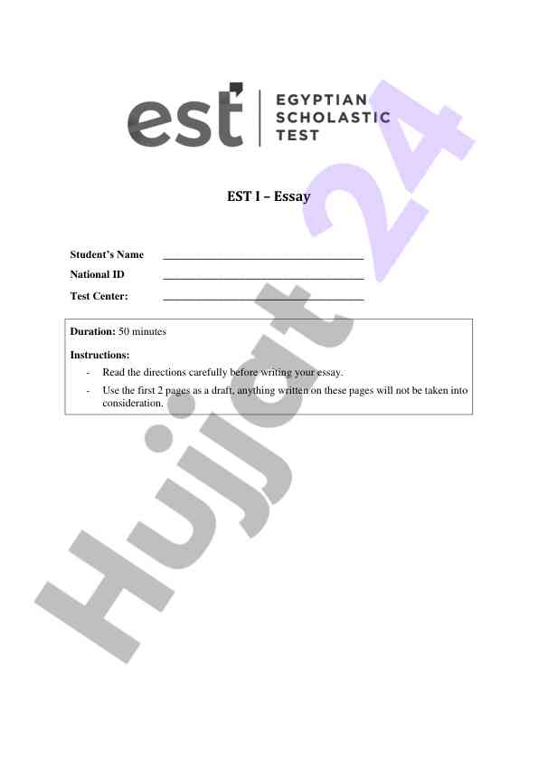 Effective essay writing skills assessment guidelines