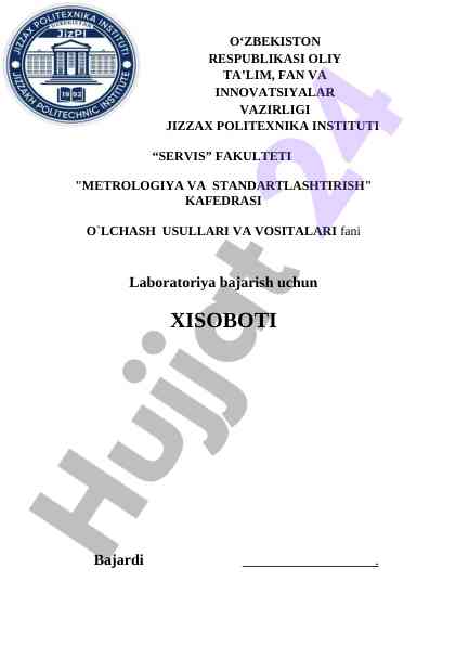 Termoelektrik termometrlar bilan tajribalar o'tkazish